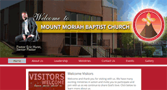 Desktop Screenshot of mountmoriahatl.org